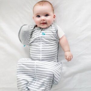 Love to Dream Swaddle Wrap Up Transition
Bag - Cotton 1.0 TOG Gray Stripe